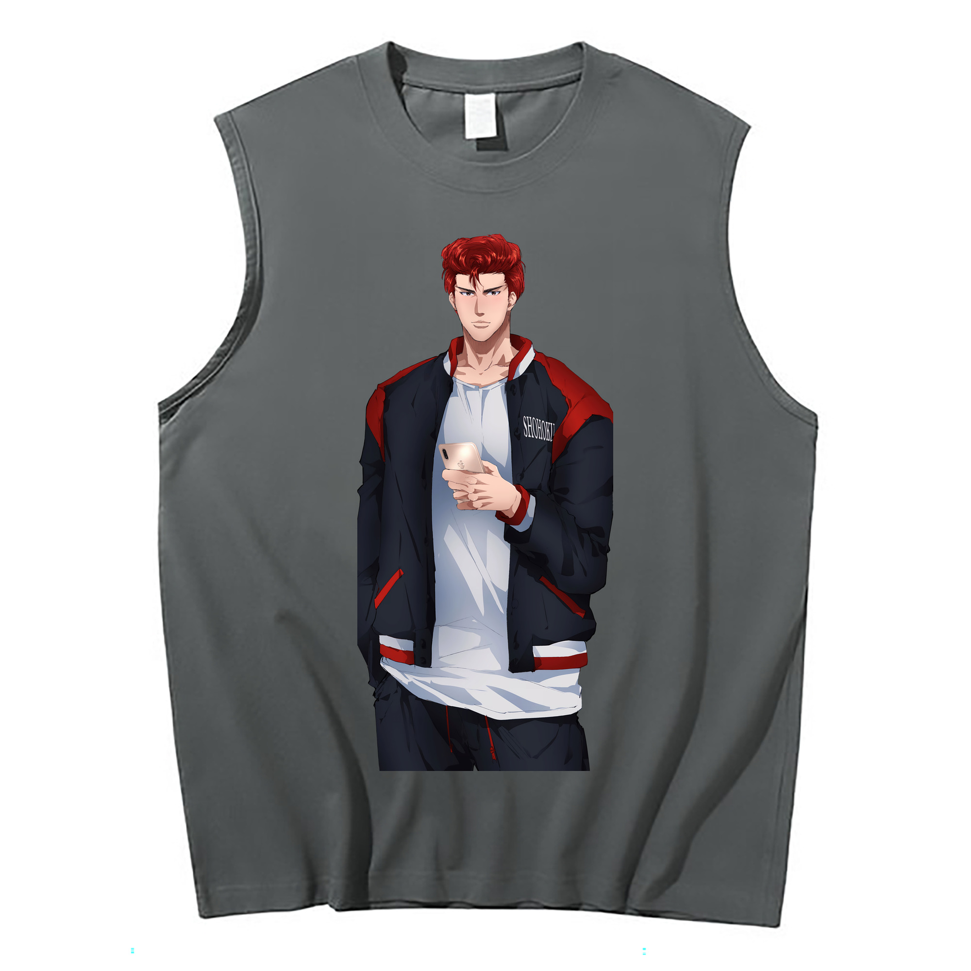 （画像用） SLAM DUNK／スラムダンク コットン100％タンクトップ（フロントプリント）